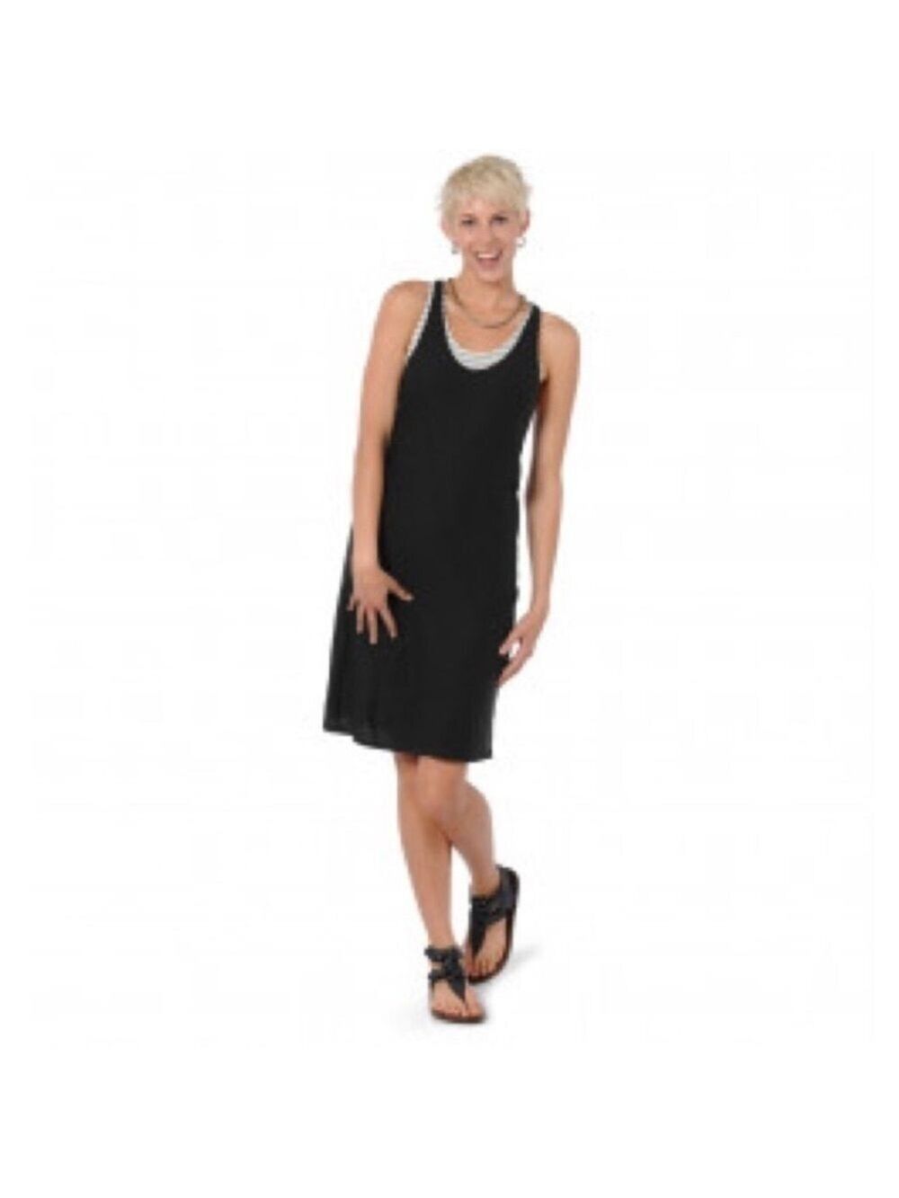 Horny Toad Fresca 2 Layer Sleeveless Knee Length Dress, size L